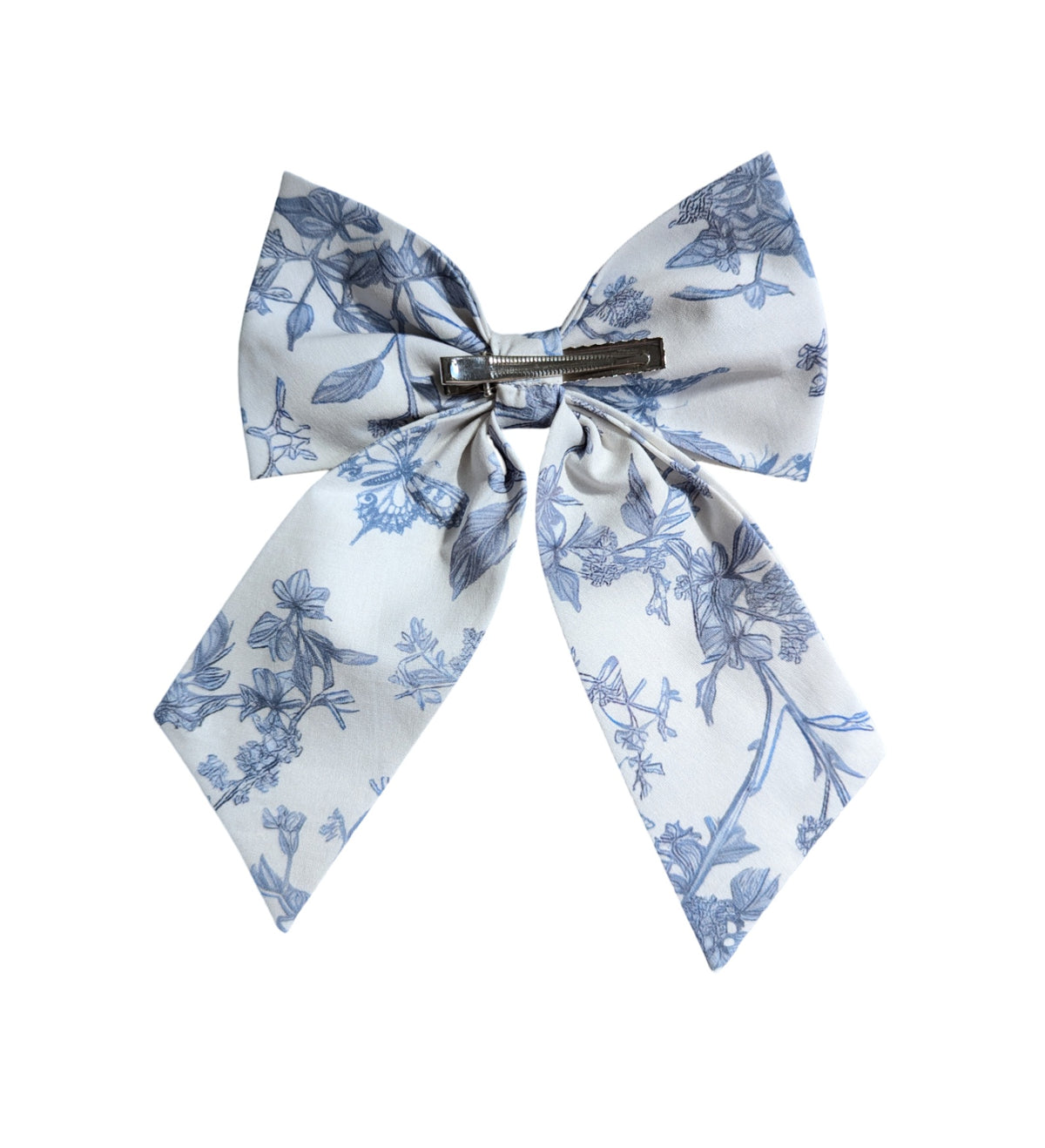 Pretty Women's Bows in Blue Toile Butterfly