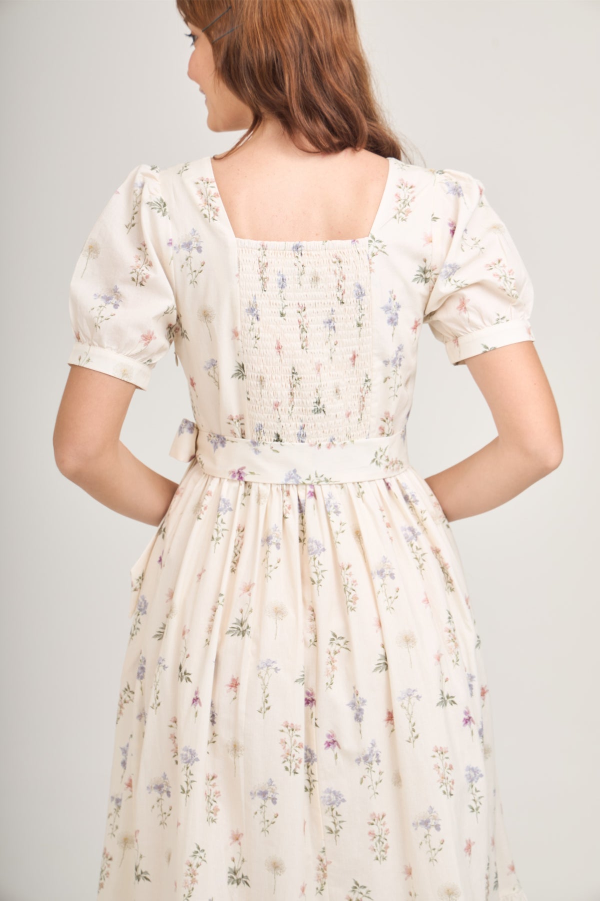 Versa Maxi Dress with Nursing Zippers in Evergarden