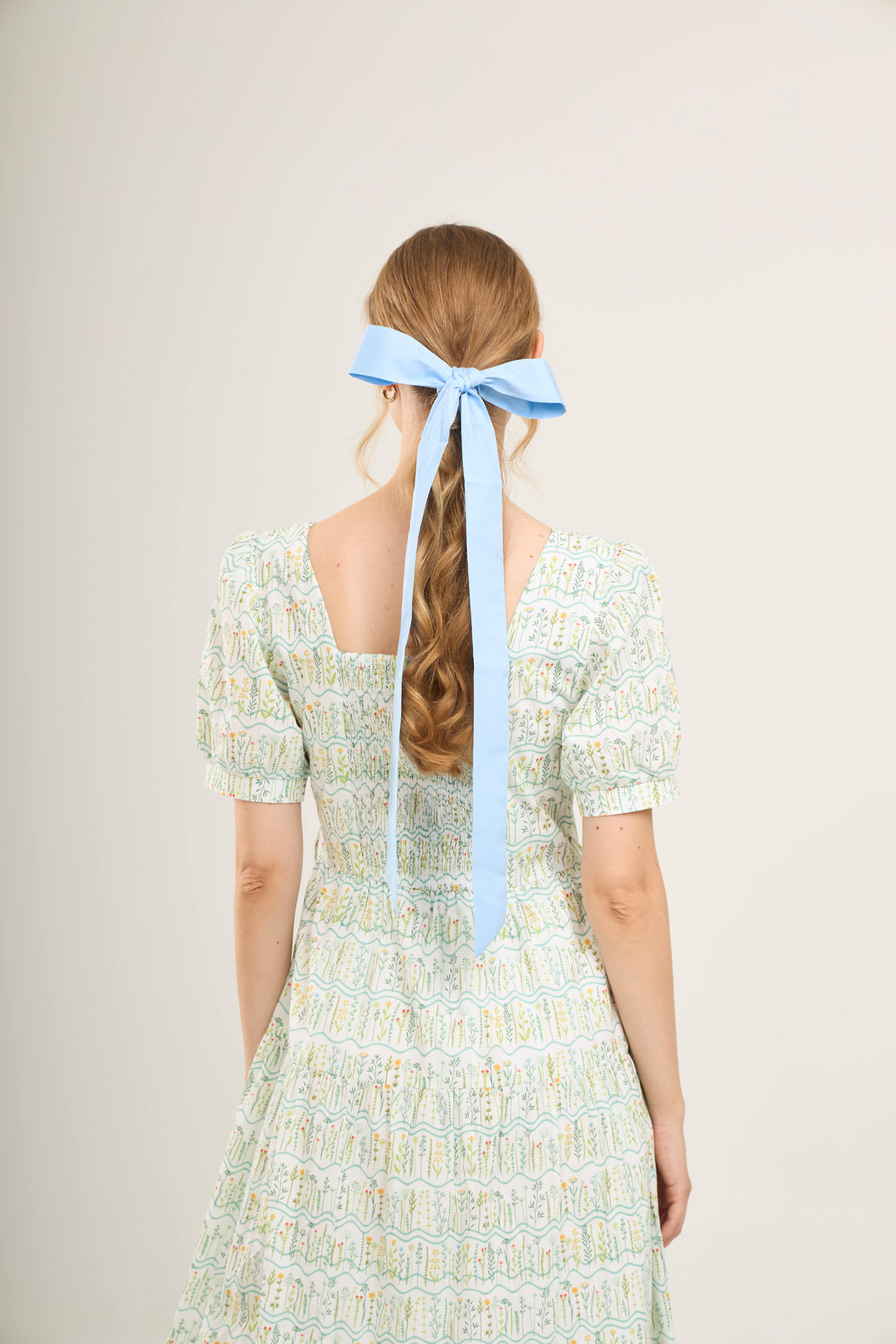 Versa Dress with Nursing Zippers in Botanical Meadow