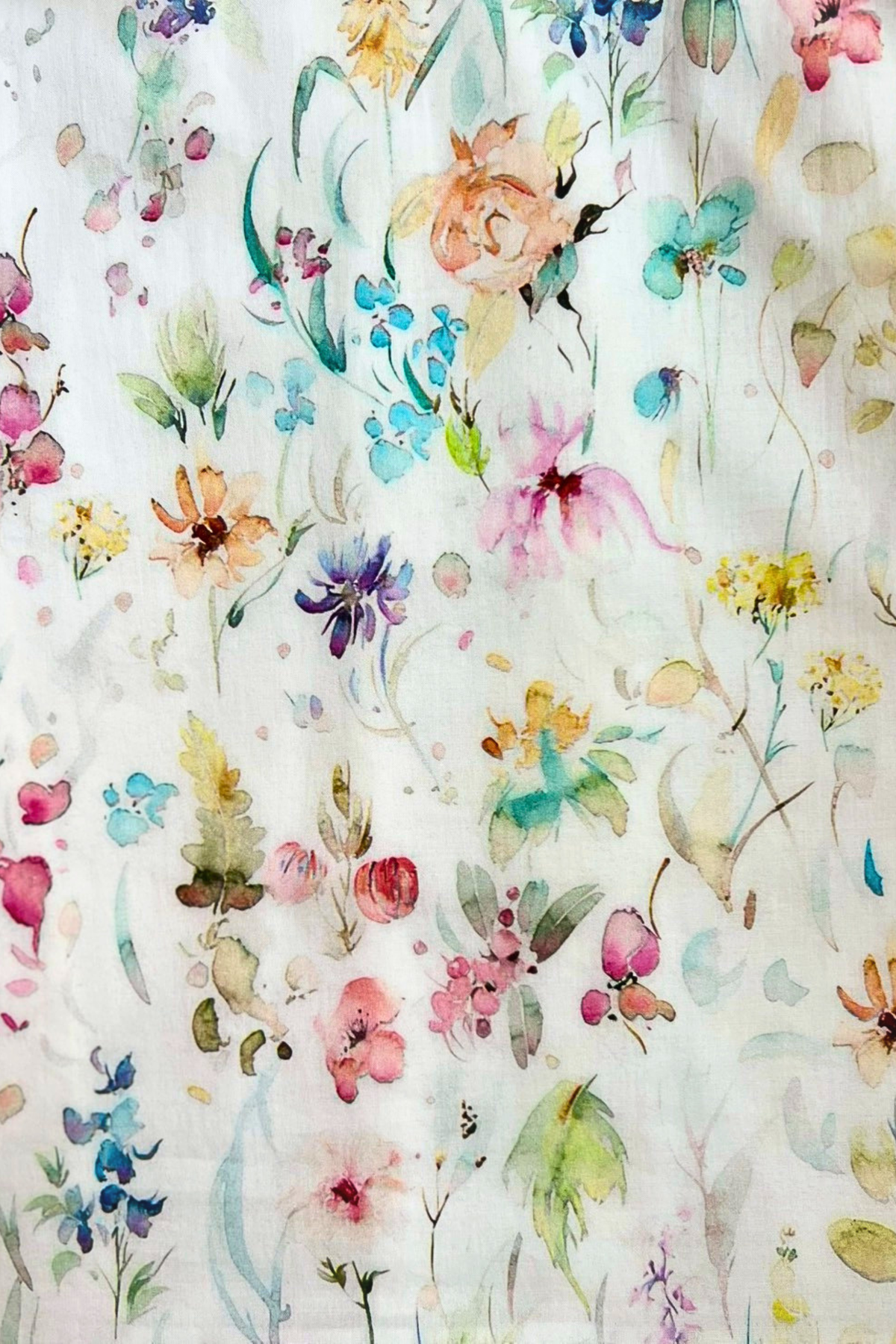 Enchanted Twirl Dress with Nursing Zippers in Wildflowers
