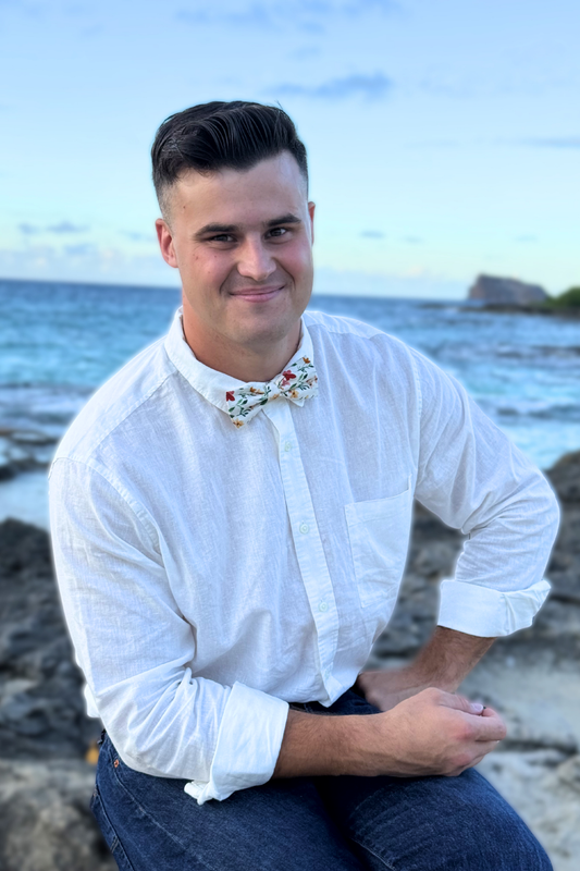 Mens' Bow-Tie in Harvest Blooms