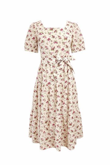 Versa Midi Dress in Sweet Pink