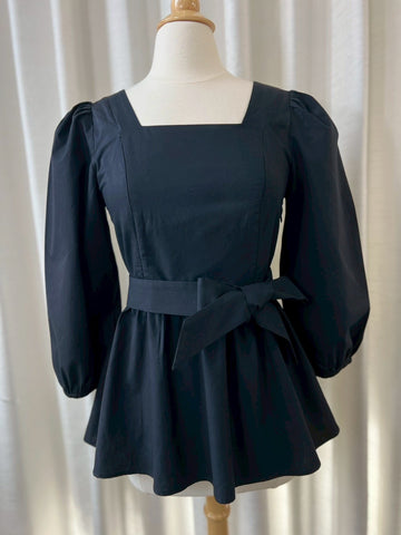 *Sample* Embrace Top with Nursing Zippers in Black