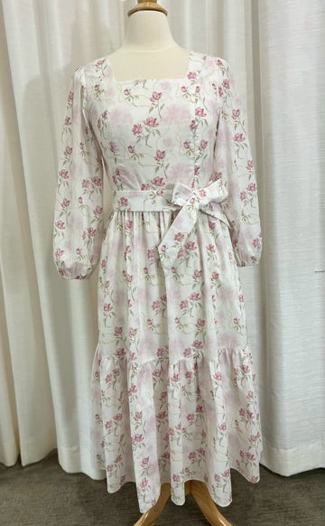 *Sample* Embrace Dress with Nursing Zippers in Soft Bloom