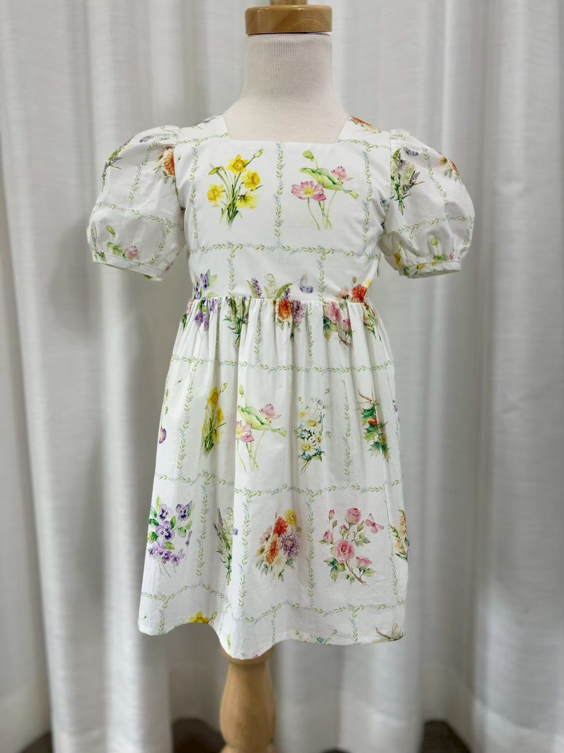 $35 Little Darling Dress (Girls) in Birth Flowers