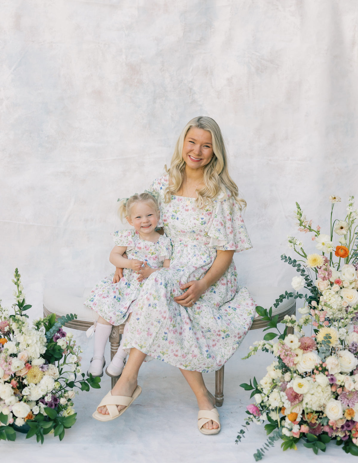 Little Princess Dress (Girls) in Sweet Wildflowers