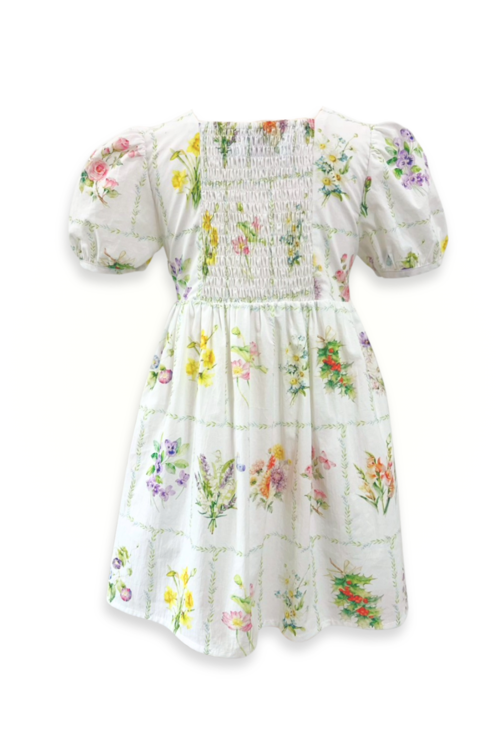 Little Darling Dress (Girls) in Birth Flowers