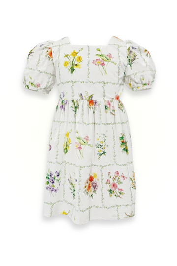 Little Darling Dress (Girls) in Birth Flowers