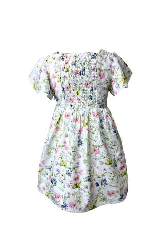 Little Princess Dress (Girls) in Sweet Wildflowers